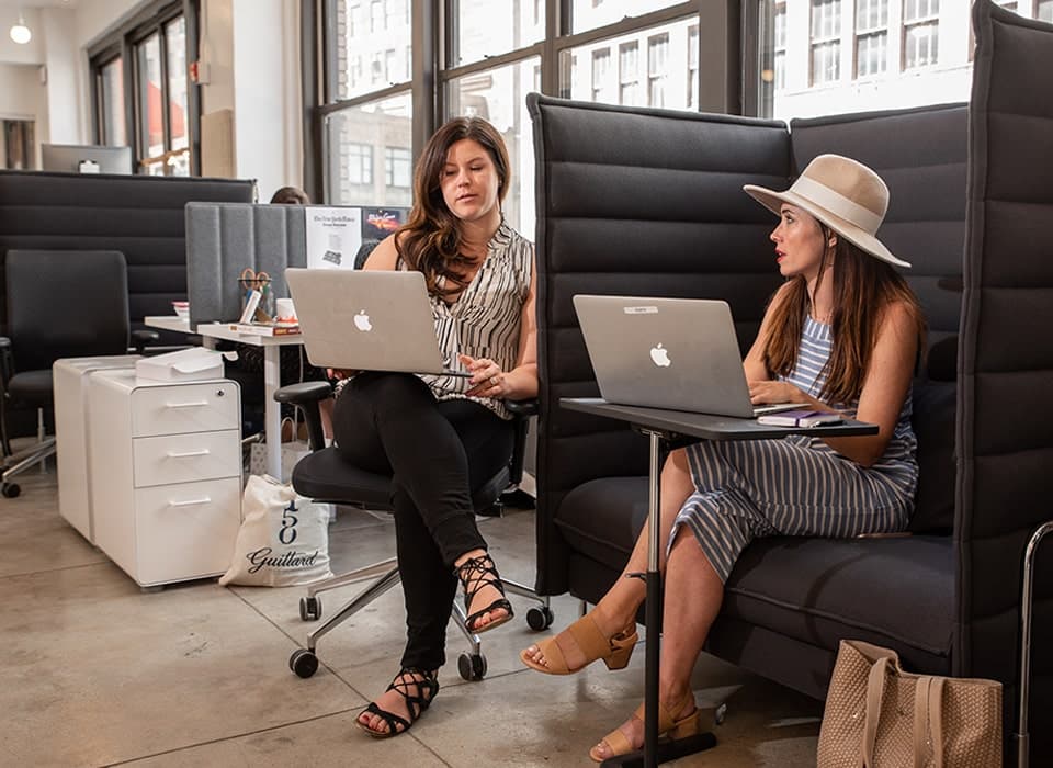 Joggr office collaboration area