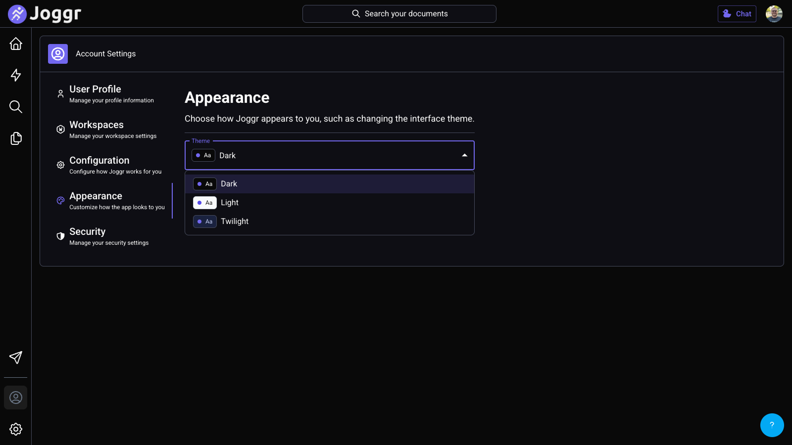 Theme Settings